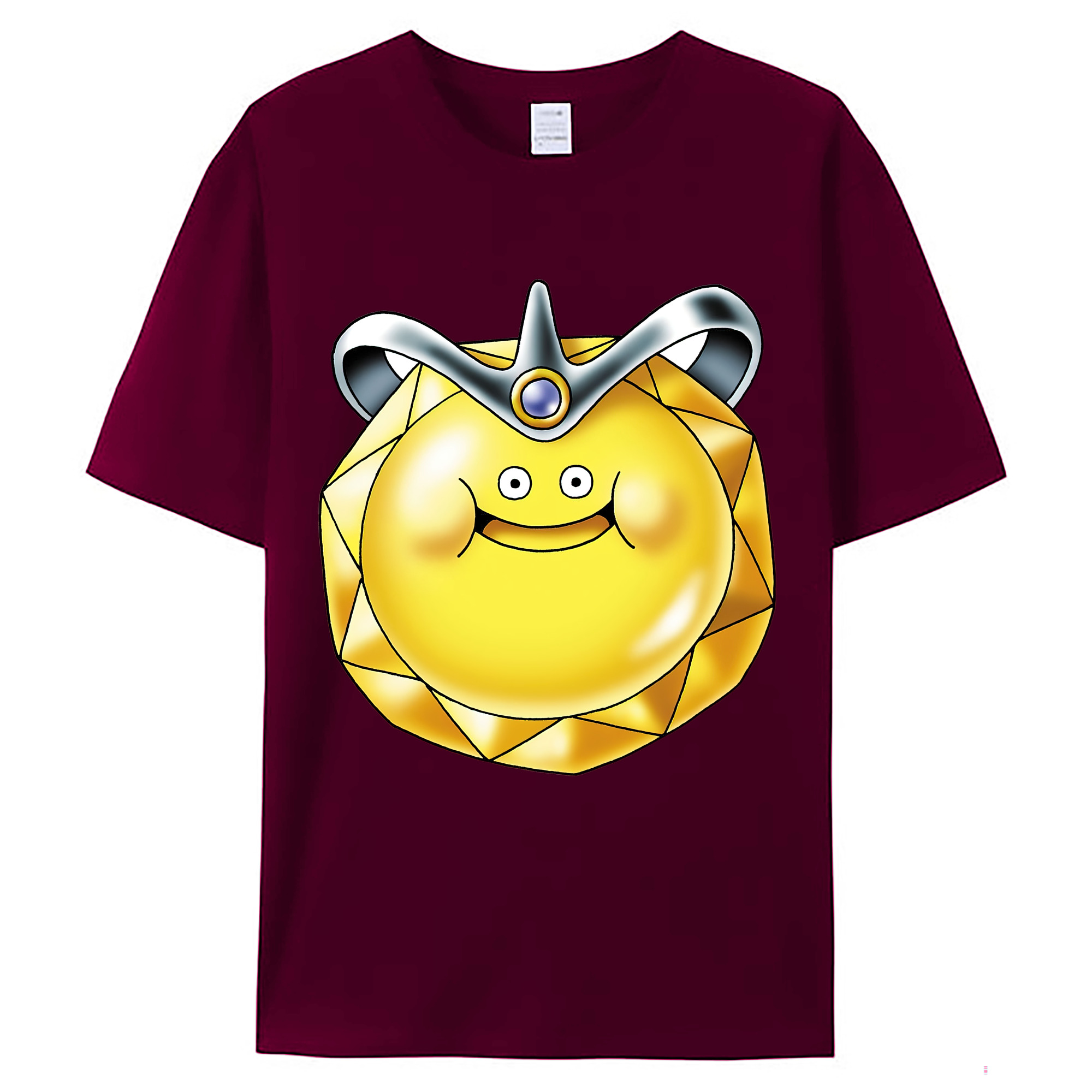 （画像用） ドラゴンクエスト Doragon Kuesuto Dragon Quest レディースカジュアルプリントTシャツ（綿100％）